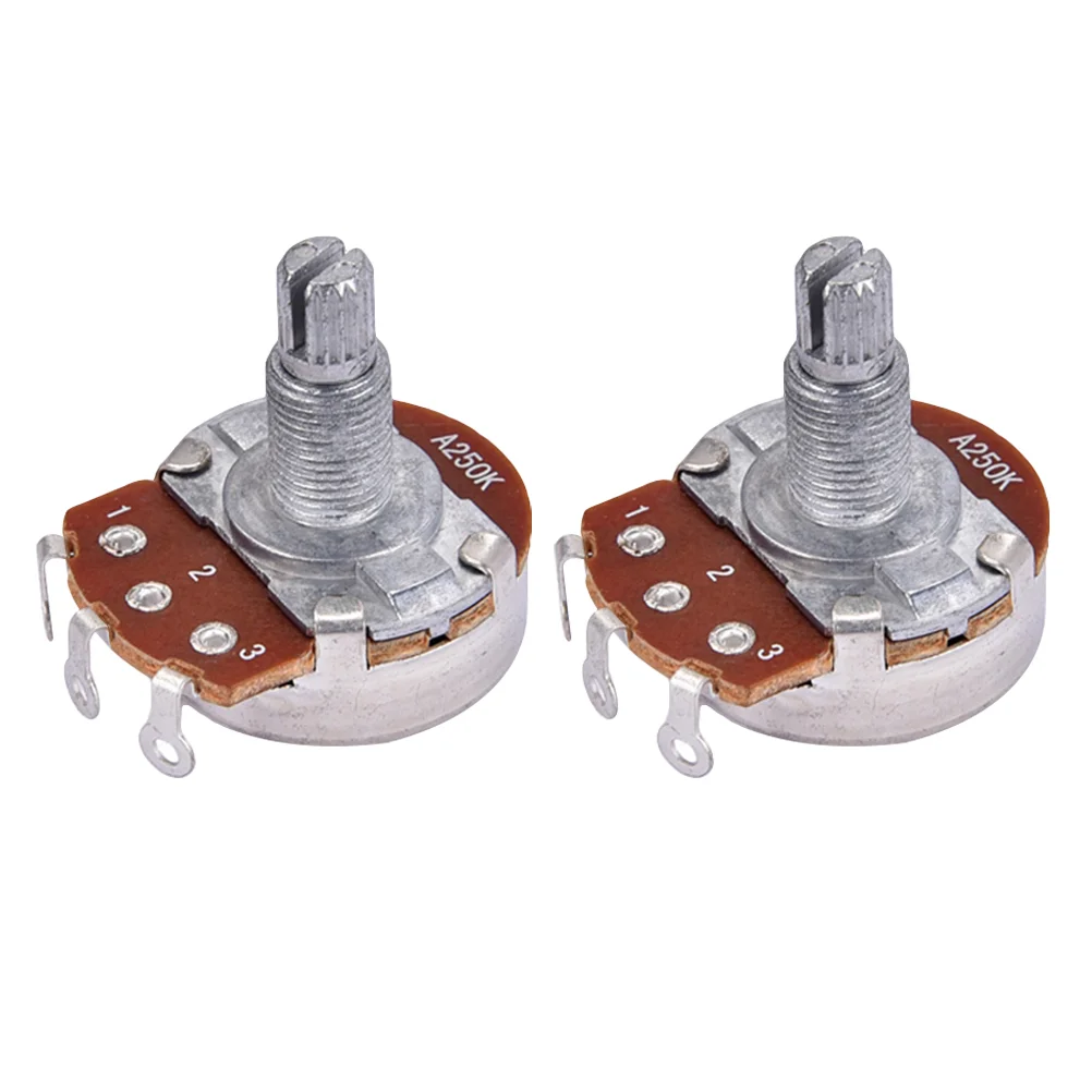 

2 Pcs Audio Potentiometers Mini Amp Guitar Potentiometer Digital Potentiometer Mini Bass Guitar