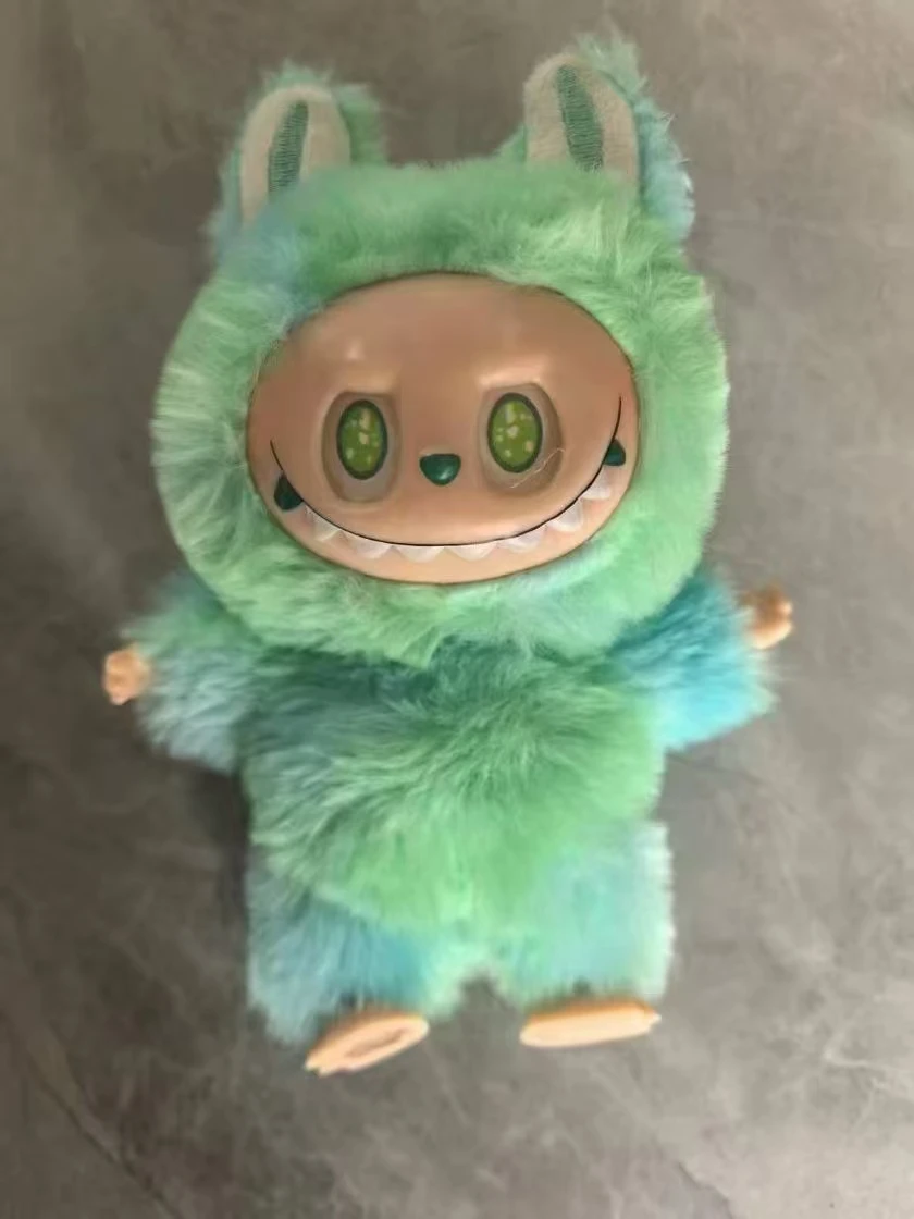 Фото Новая копия 1:1 Labubu V3 The Monsters Big Into Energy Series слепая коробка виниловая плюшевая кукла кулон градиент цвета подарок на день рождения №5