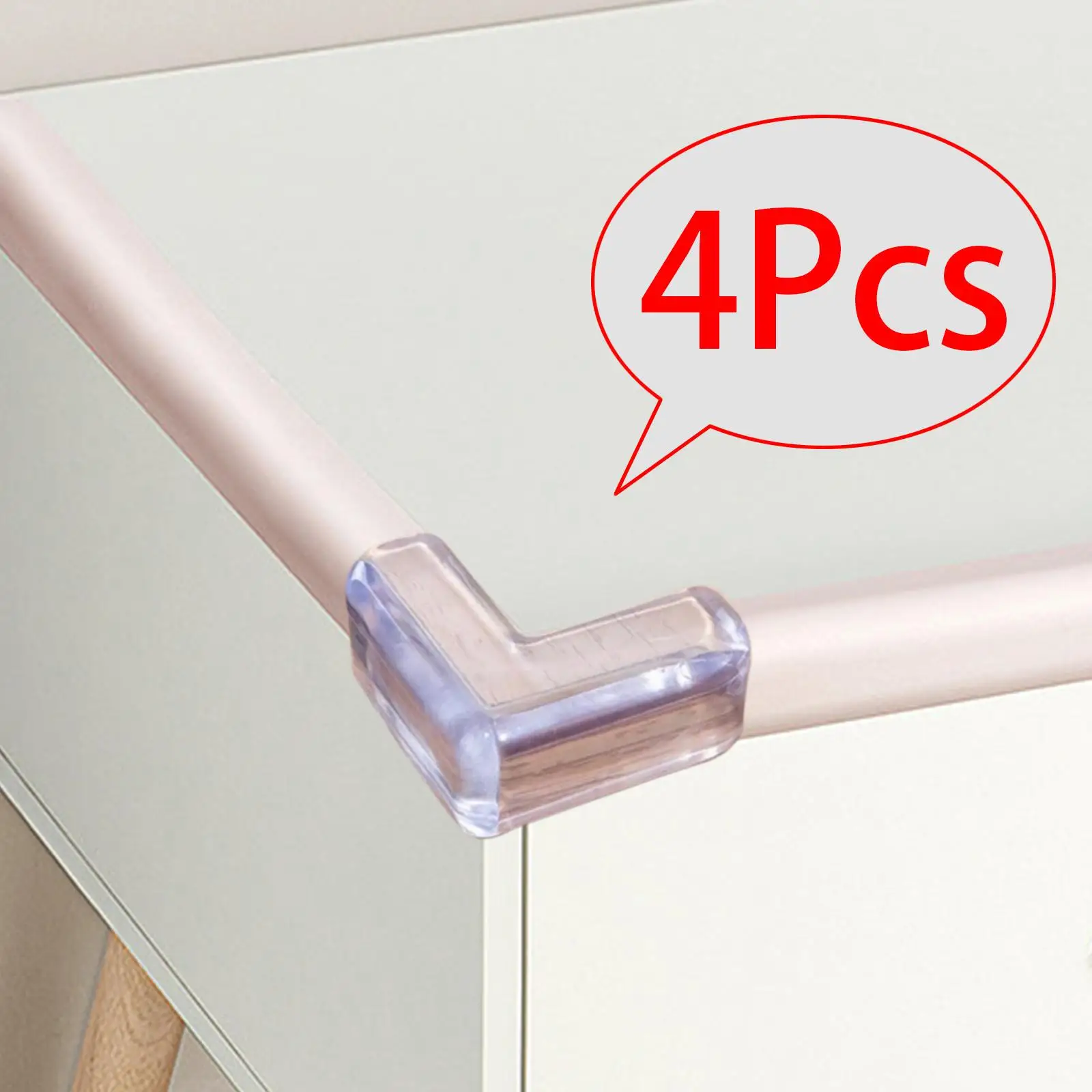 

4 Pieces baby table corner Protector Buffer Protectors Guards Table Corner Edge Protection for Desk
