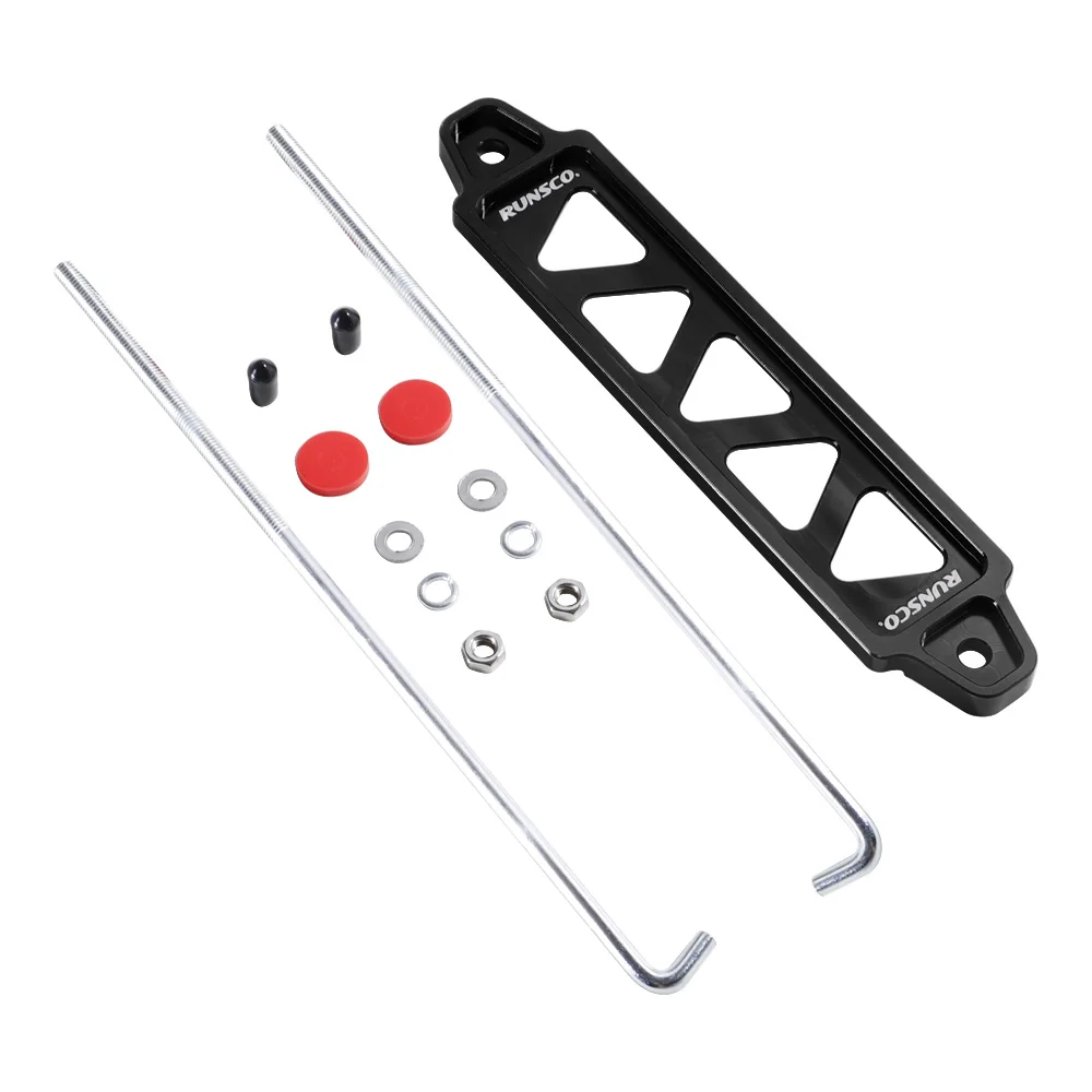 

Универсальный Алюминиевый Комплект Кронштейнов Для Автомобильного Аккумулятора 190 Мм В Красном, Синем, Черном, Серебряном