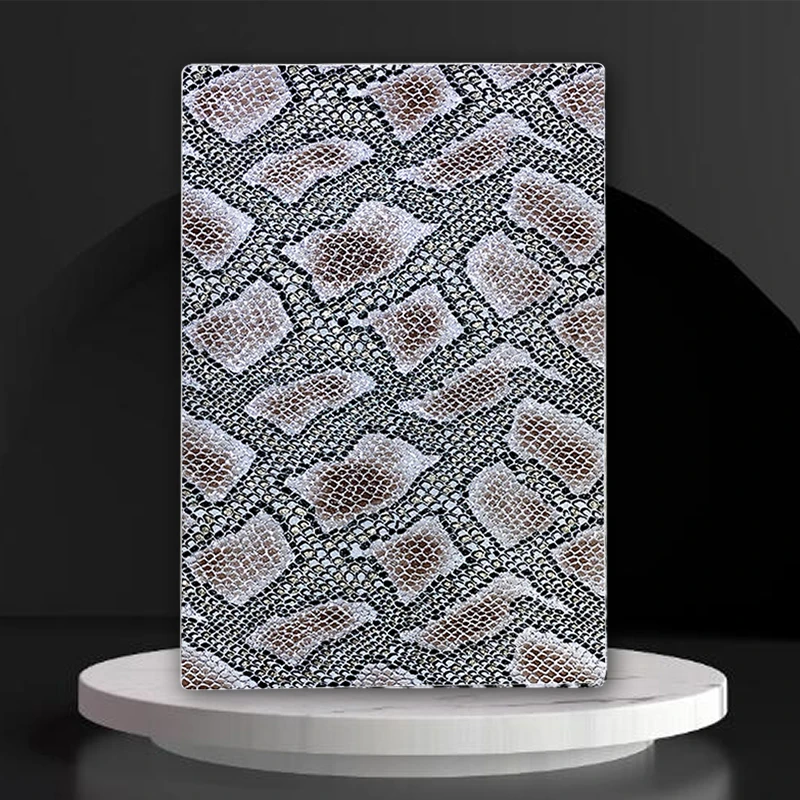 50 Pcs Leopard Snakeskin Print Back Film Sticker Smartphone Housing Cover Protectors Decorative Films for Cut Sunshine SS-890C