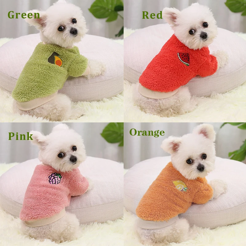 Теплая Флисовая одежда для собак мягкая флисовая кошек женская чихуахуа свитер