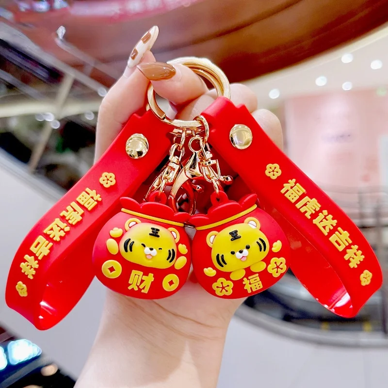2022 новый год знаков зодиака тигр мужская и женская подвеска в виде автомобиля