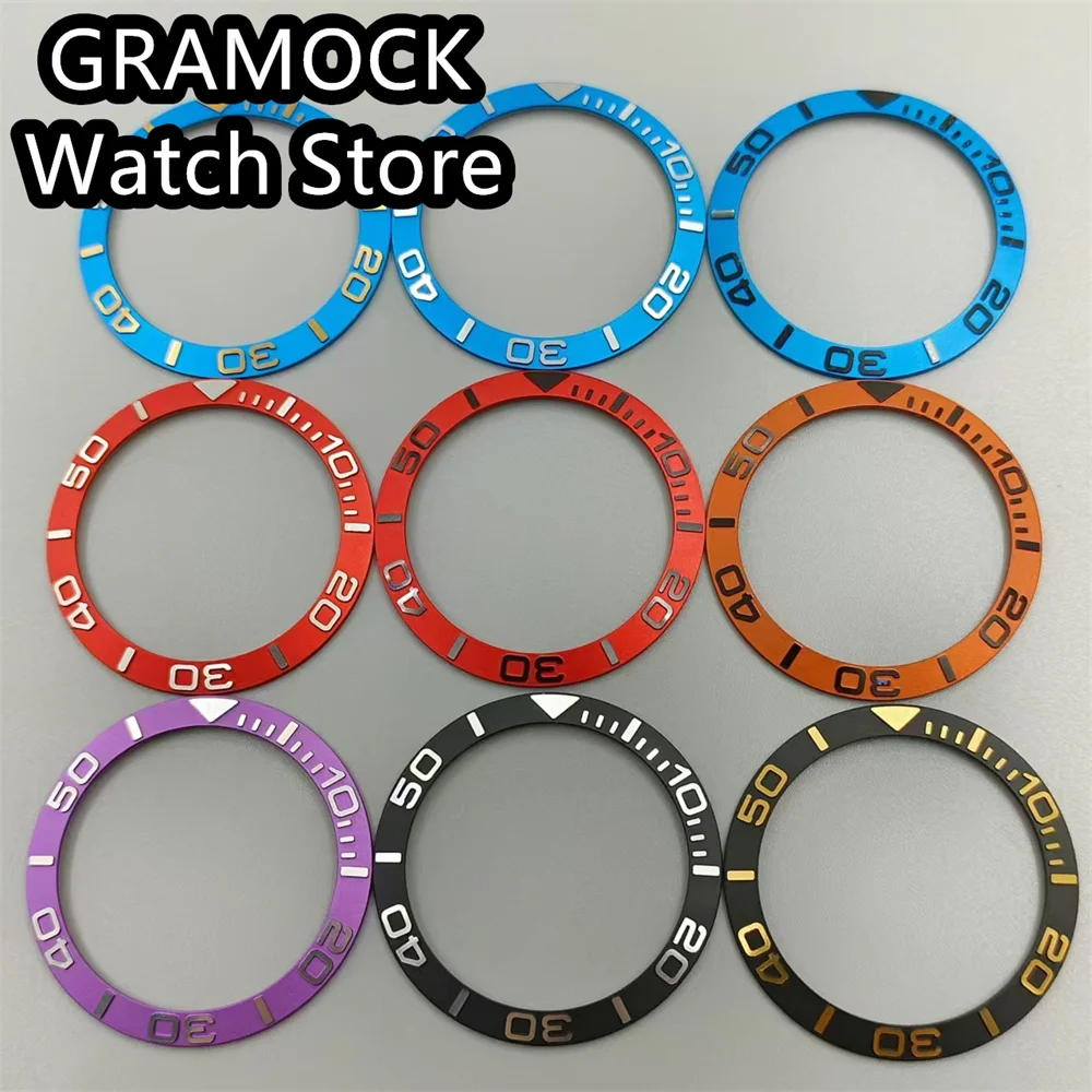 GRAMOCK 38 мм * 30 5 Высококачественный керамический безель вставленный в различных
