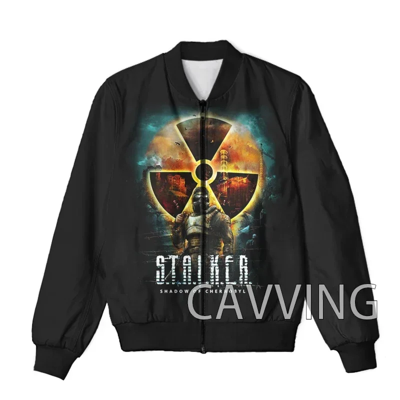 Мужская/Женская куртка-бомбер на молнии с 3D-принтом