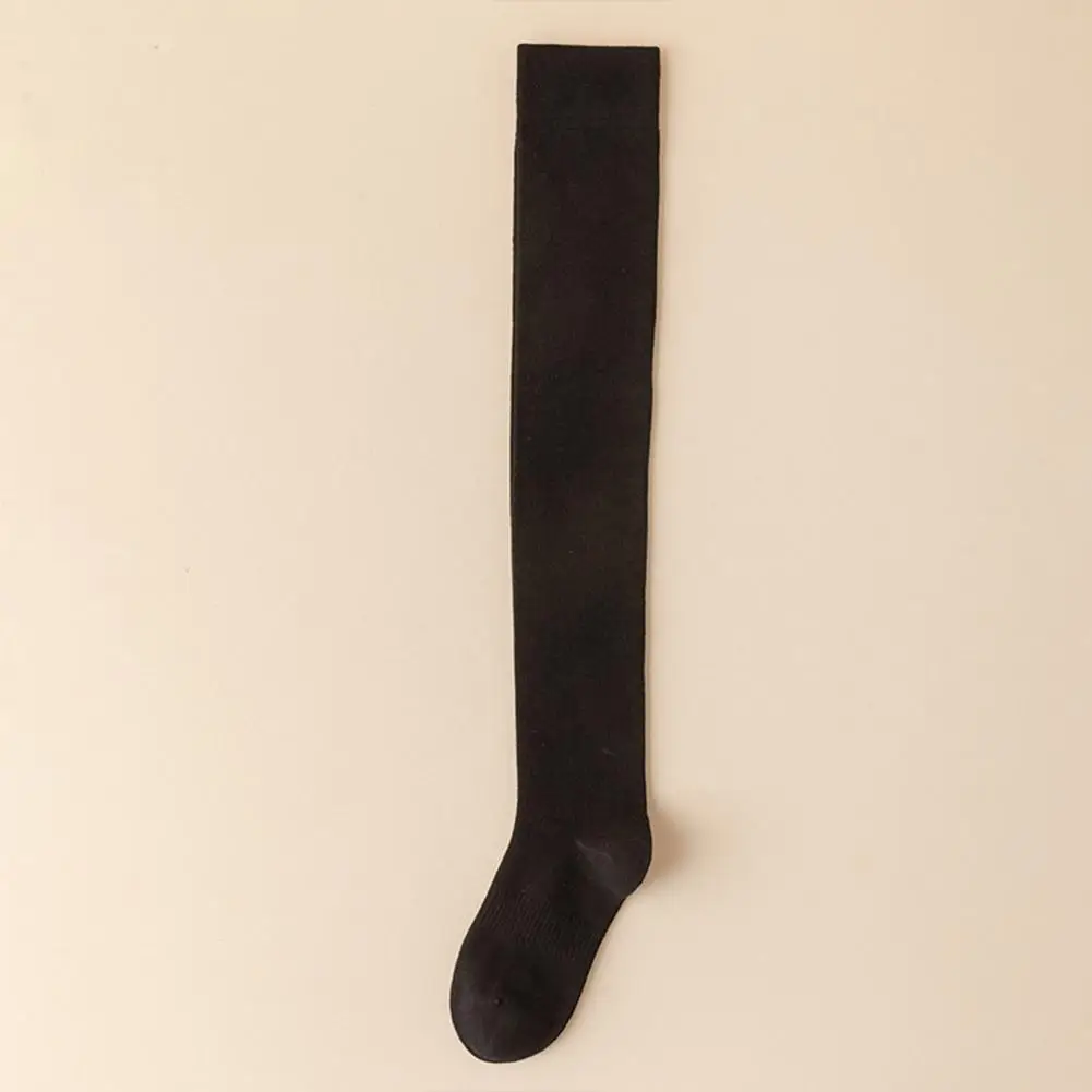 

Popular Ladies Socks Thigh High Skin-touch Anti Friction Sweat Absorption Stockings Washable Women Socks for Outdoor