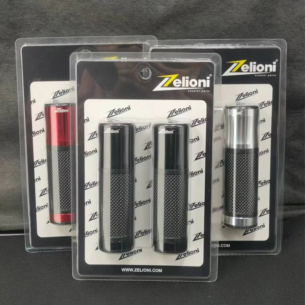 

Zelioni z Motorcycle Handlebar Grips Rubber Handle Thruster Grips For Piaggio Vespa LX LXV Sprint Primavera 50 125