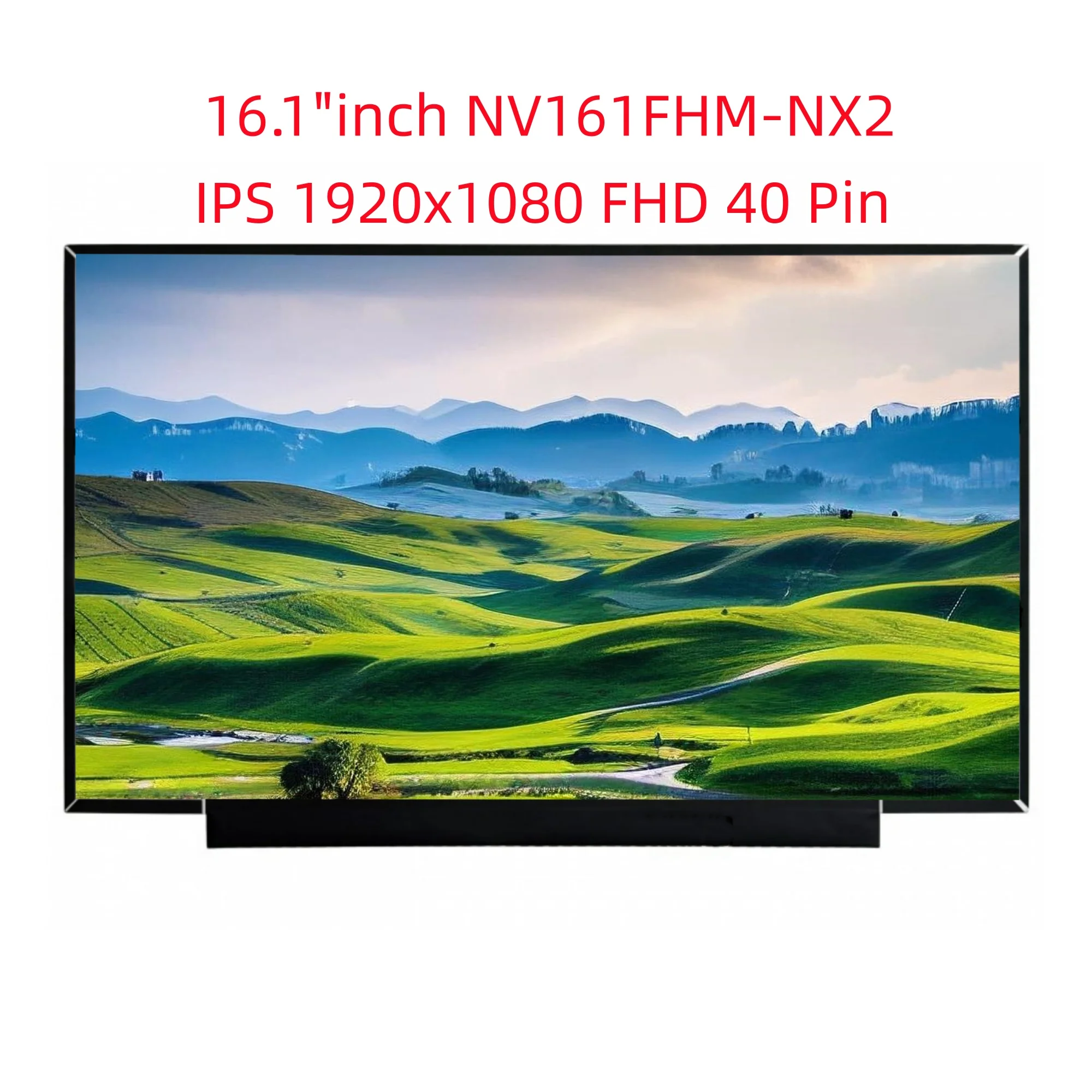 Фото Замена дисплея NV161FHM-NX2 для ноутбука, ЖК-экран LED 16,1 дюйма IPS 1920x1080 FHD, 40-контактный №1