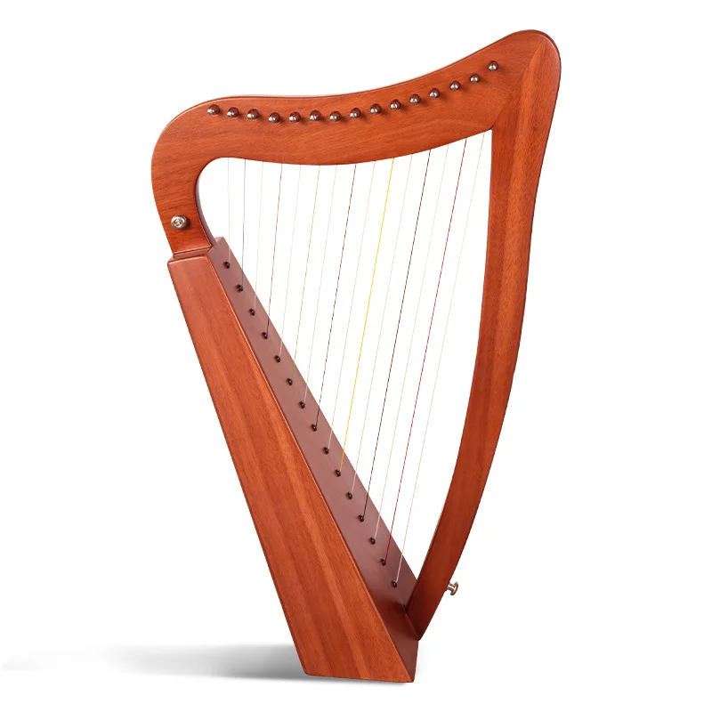 Chinese Wooden Lyre Harp 16 String Portable Adults Music Tool Authentic Lyre Harp Child Toy Instrumentos Musicales Music Items enlarge