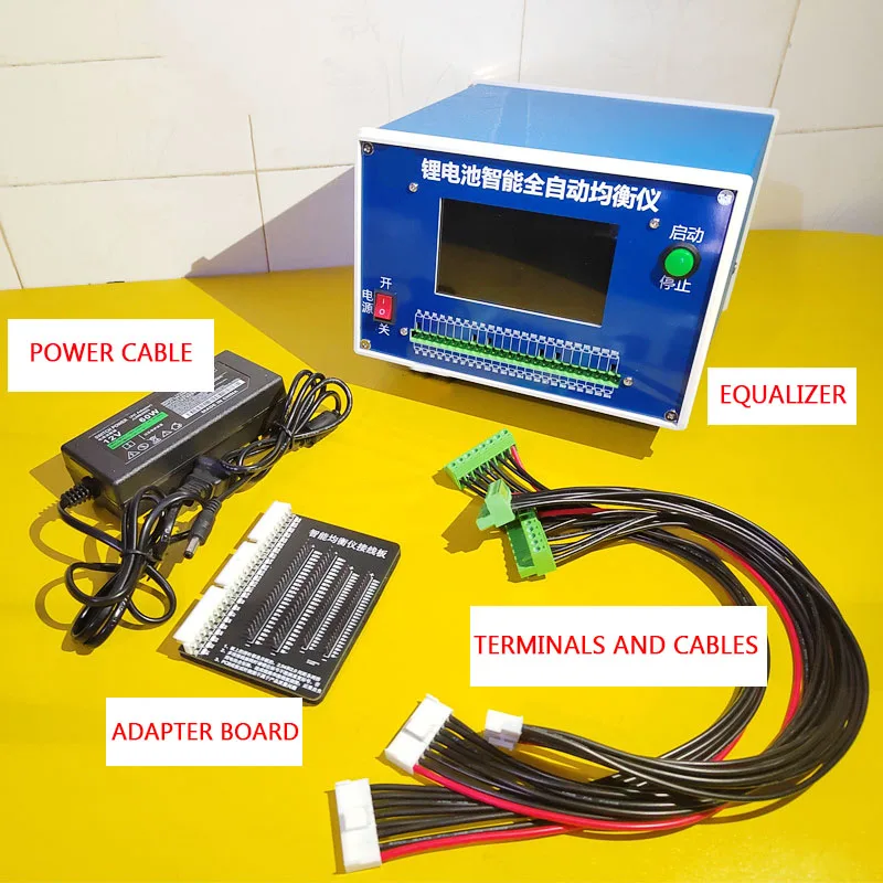 

Эквалайзер для ремонта и разницы давления литиевой батареи, 24 струны, интеллектуальная плата эквалайзера, инструмент для обслуживания электромобиля