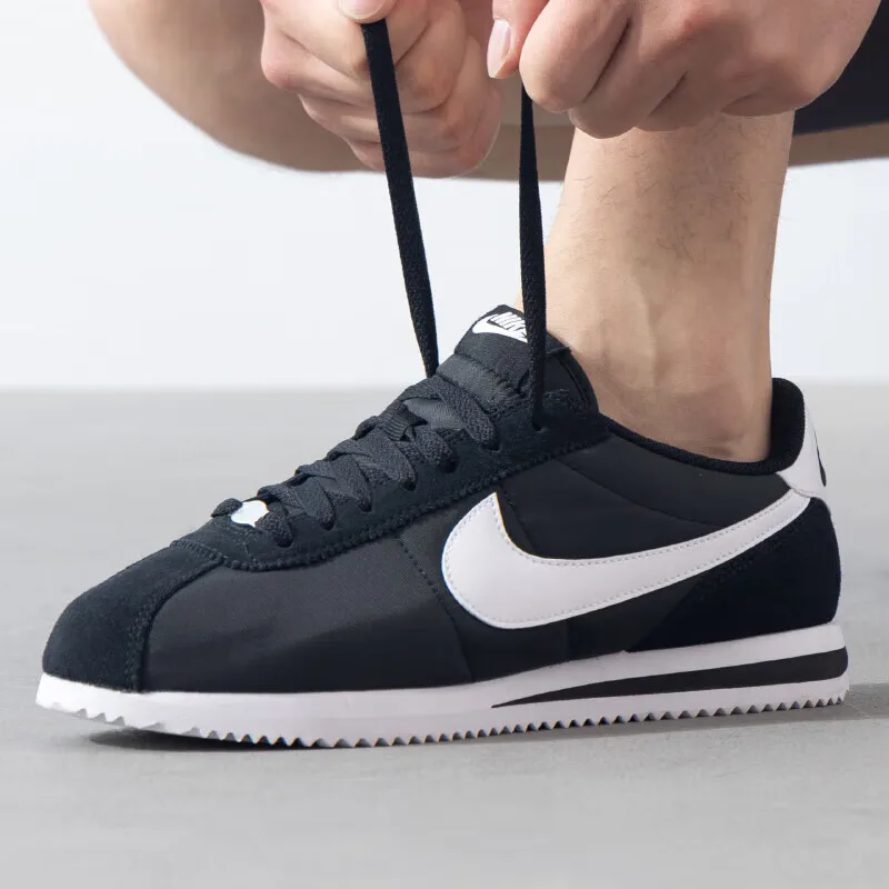 Мужская винтажная спортивная повседневная обувь NIKE CORTEZ TXT туфли для доски
