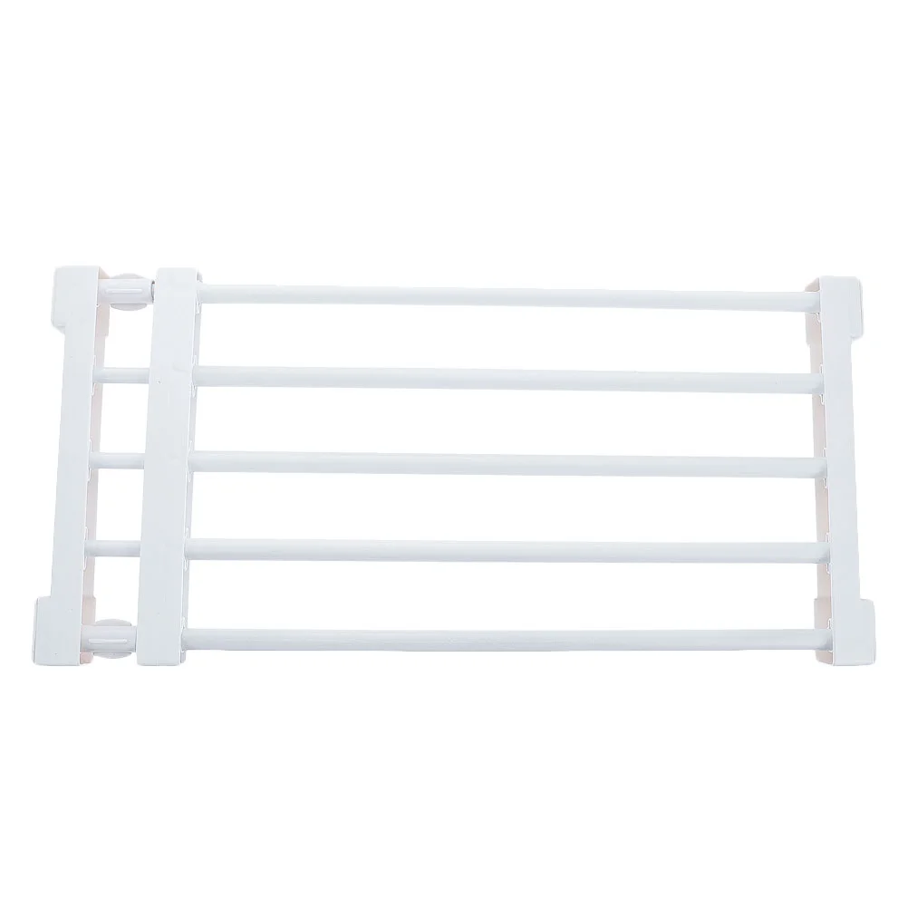 

Shelf Closet Storage Rack Tension Adjustable Shelves Expandable Wardrobe Separatororganization Organizer Rod Clothes Bathroom