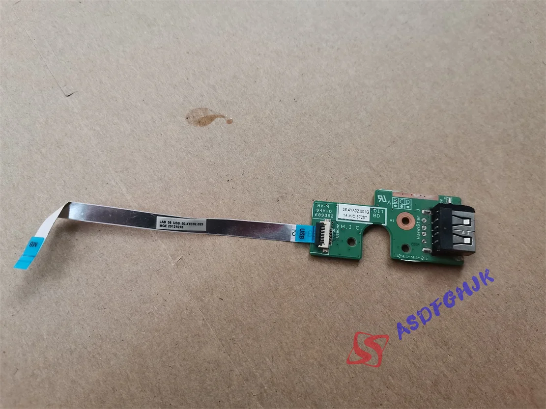 

Genuine FOR Lenovo B590 Series 55.4YA02.001G Single USB Board w/ Cable fully tested