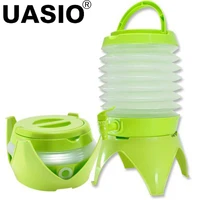 telescopic folding bucket outdoor camping drinking bucket portable multifunctional water dispenser picnic water appliance