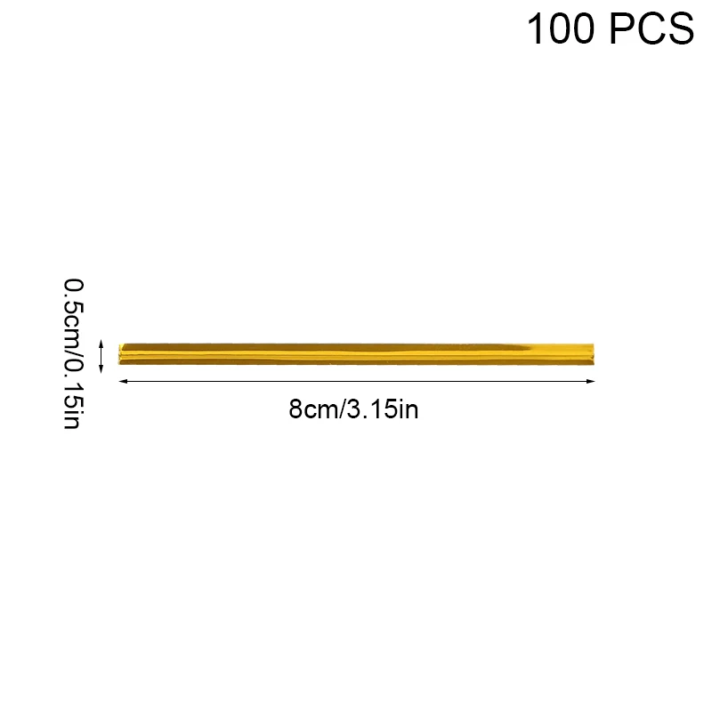 

100 Шт. Прозрачных Пакетов Из ОПП-пленки Для Конфет И Печенья, Для Упаковки Подарков На День Рождения, Свадьбу, Вечеринку