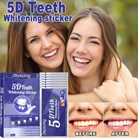 7pcsbox 5d gel teeth whitening strips white tooth dental kit oral hygiene care strip for false teeth veneers dentist