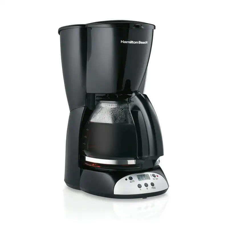 

Programmable Coffee Maker, 12 Cups, Black, Model 49465R