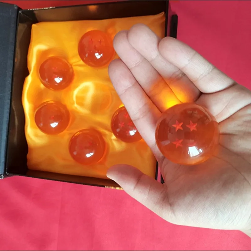 

Шарики хрустальные в оригинальной коробке, 3,5 см, 7 шт.