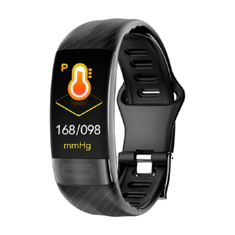 

P11 Color Screen Smart Bracelet + HRV Blood Pressure Monitor Sports Pedometer IP67 Waterproof