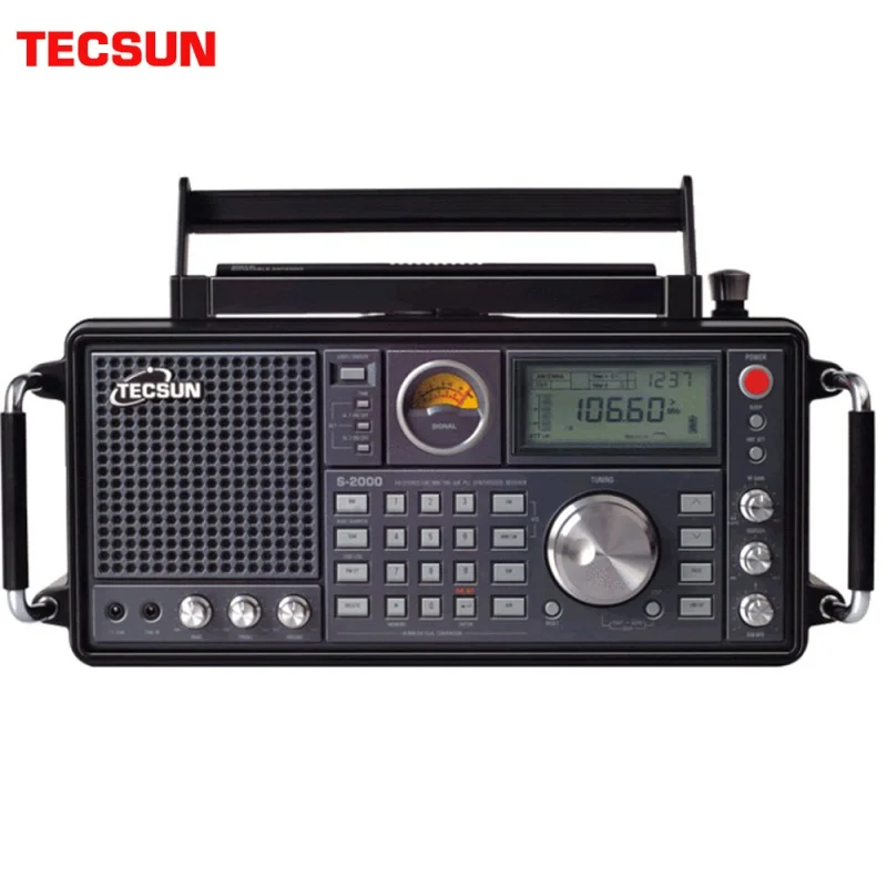 

AWIND TECSUN S-2000 Amateur Desktop Ham Radio SSB Dual Conversion FM/MW/SW/LW Air Band High Sensitivity and Good Selectivity Sp