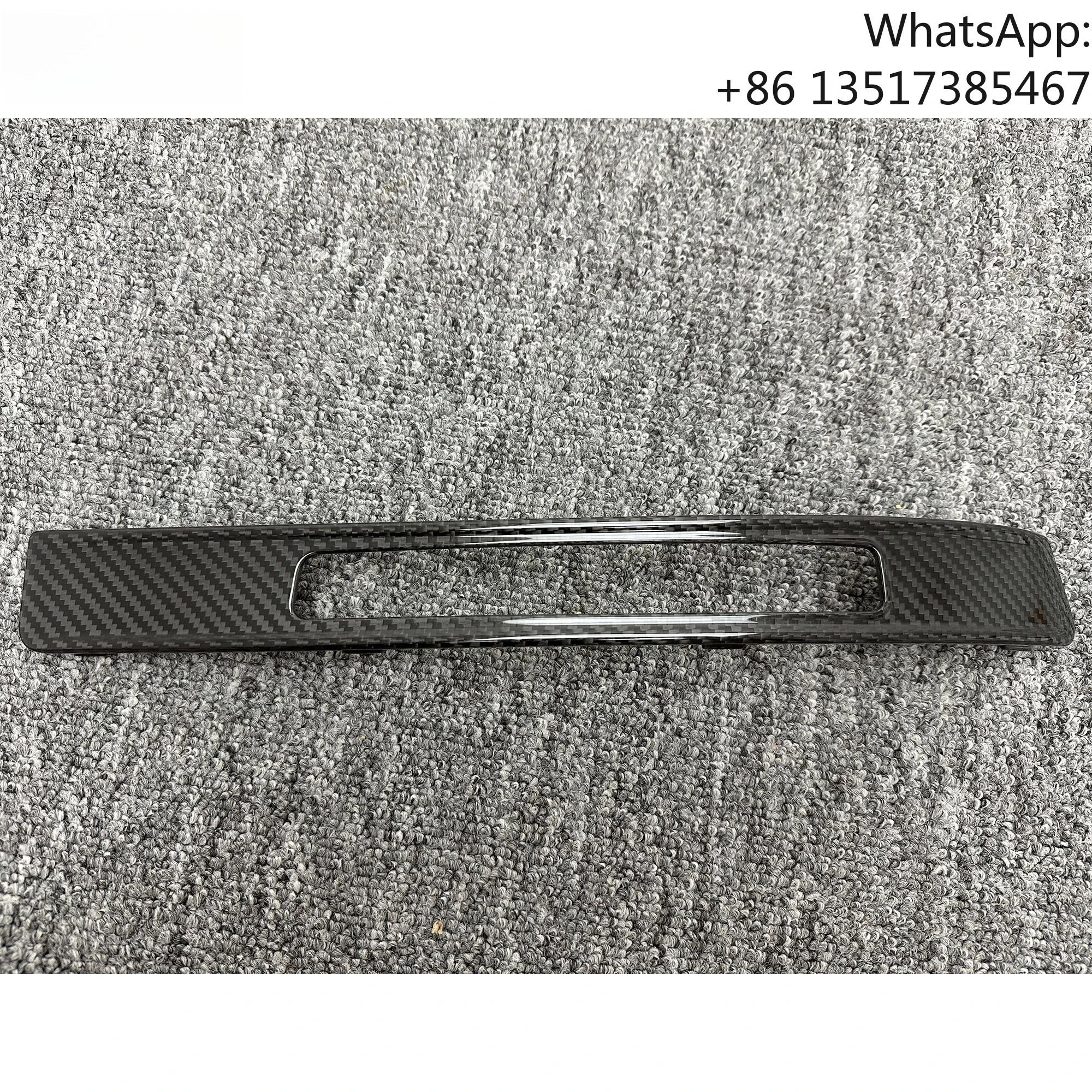 Фото Накладки из сухого карбона на задние фонари для Mercedes-Benz G-Wagon W464 G63 AMG G500 G-класса, элементы обвеса №4