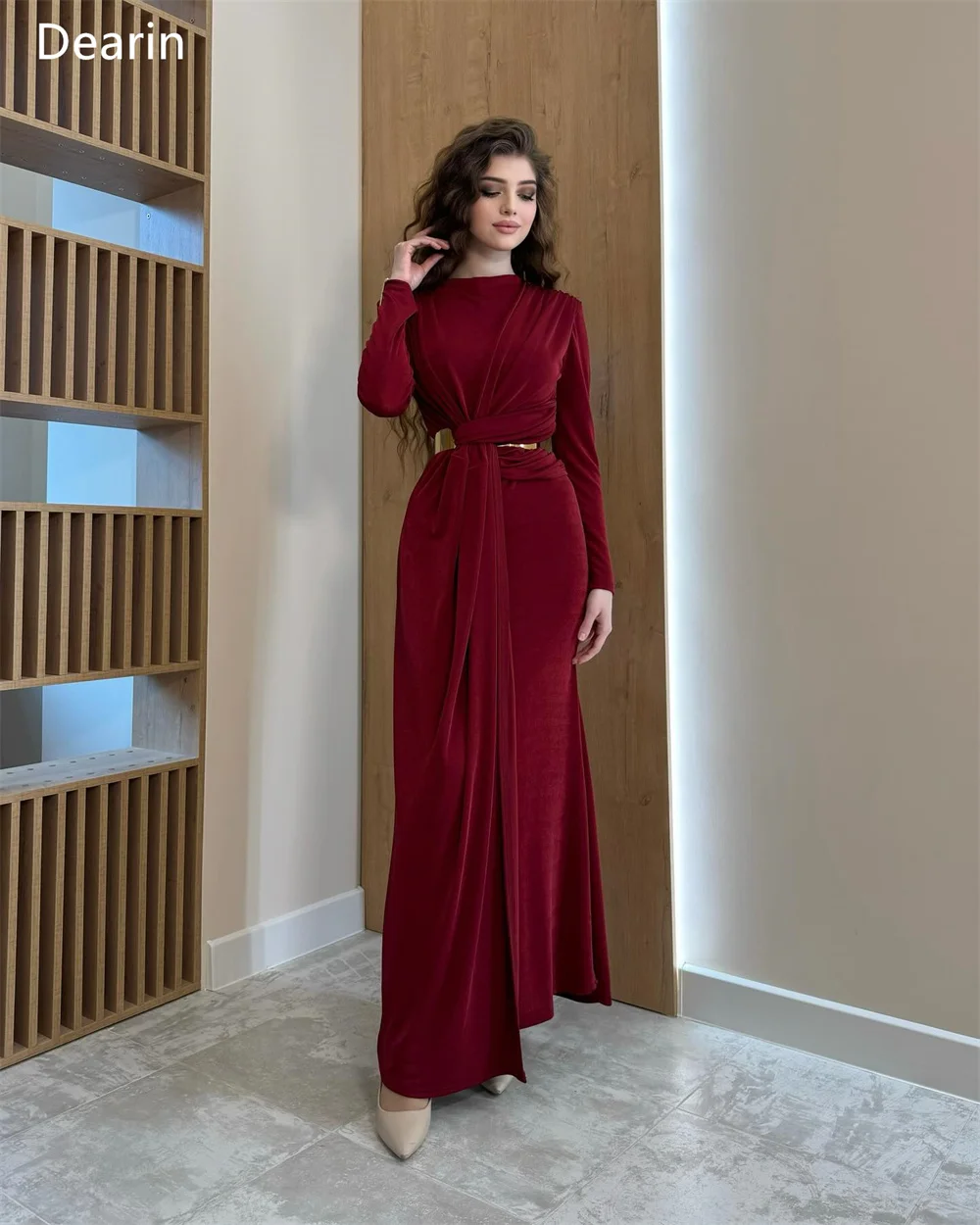 Вечернее платье по индивидуальному заказу женское вечернее с дерианским вырезом