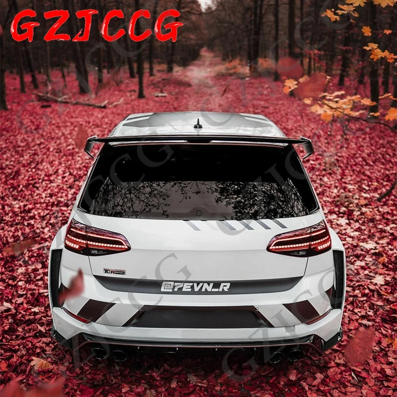 

Для Volkswagen Golf 7 Mk7 7,5 GTI задний спойлер на крыло, крышу Lip TC Style 2013-2020