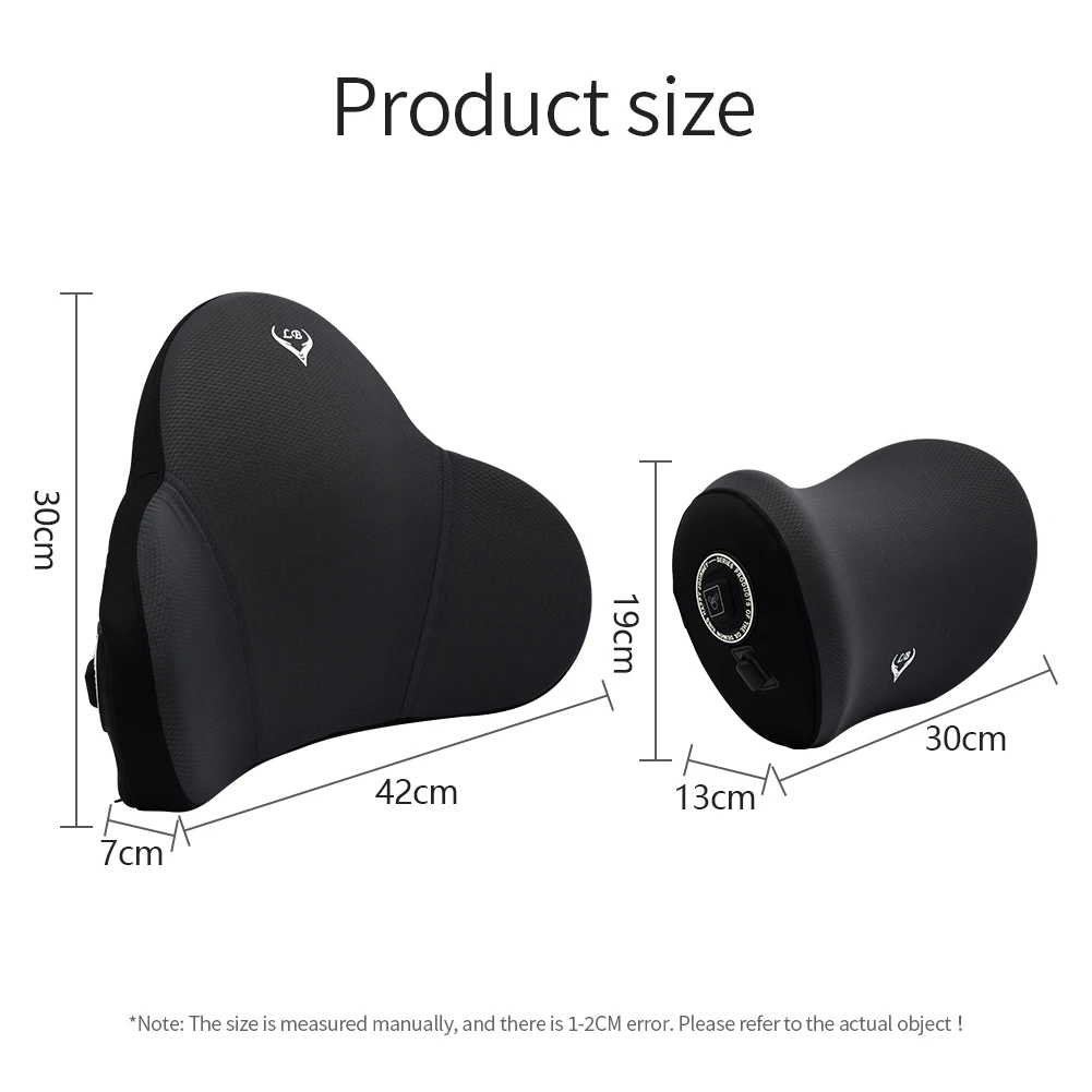 Автомобильная подушка для шеи Интеллектуальная электрическая массажная