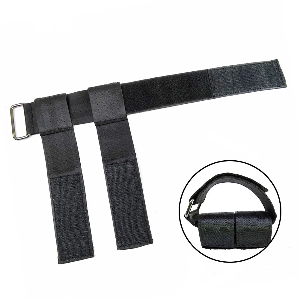 

Foot Strap Dumbbell Ankle Strap 42*25cm Black Gym Accessories Nylon 2 Pieces Brand New For Leg Strength Training
