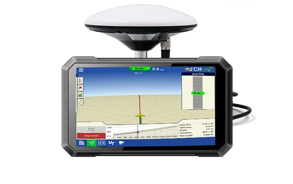 GPS-навигатор для загородного животного живописи пениэмаянь трактор пиксель 7 Inci