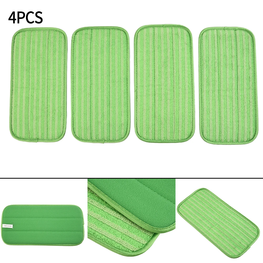 

4/8pcs Reusable Floor Mop Pads Machine 12-inch Mop Refills For Swiffer Wet Jet Pads Reusable Mop Refills For Offices 30.5*15cm