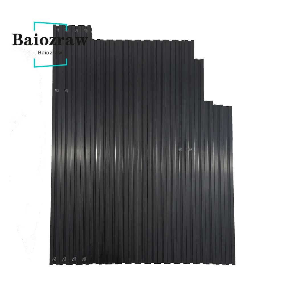 

Baiozraw custom made Voron IDEX Anodized Blind Joints EXTRUSIONS Misumi HFSB5-2020 Extrusion Linear Rail MGN9H DIY Rail Kit