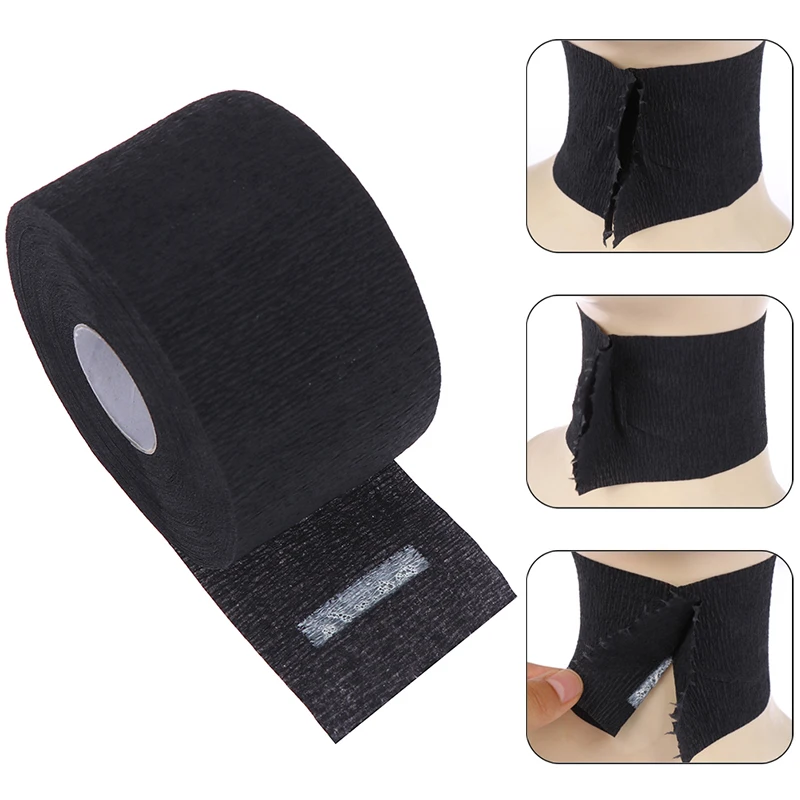 

1Roll Necks Covering Disposable Salon Barber Hair Dresser Neck Paper Roll Cutting Dressing Hairdressing Collar Accessory