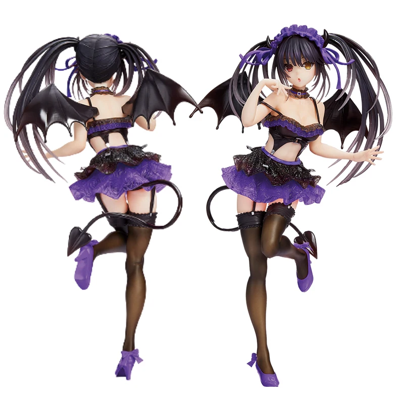 

Оригинальная Подлинная экшн-фигурка Taito Date A Live Tokisaki Kurumi Коллекционная модель искусственная для рождественского подарка Декор