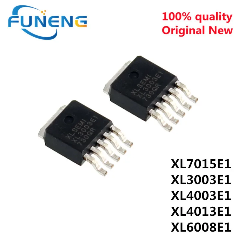 5 шт./лот XL7015E1 TO-252-5 XL7015 TO252 XL3003E1 XL3003 XL4003E1 XL4003 XL4013E1 XL4013 XL6008E1 XL6008 понижающий чип