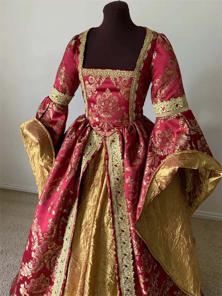 Костюм 18-го века женский французский викторианский костюм в стиле барокко принца