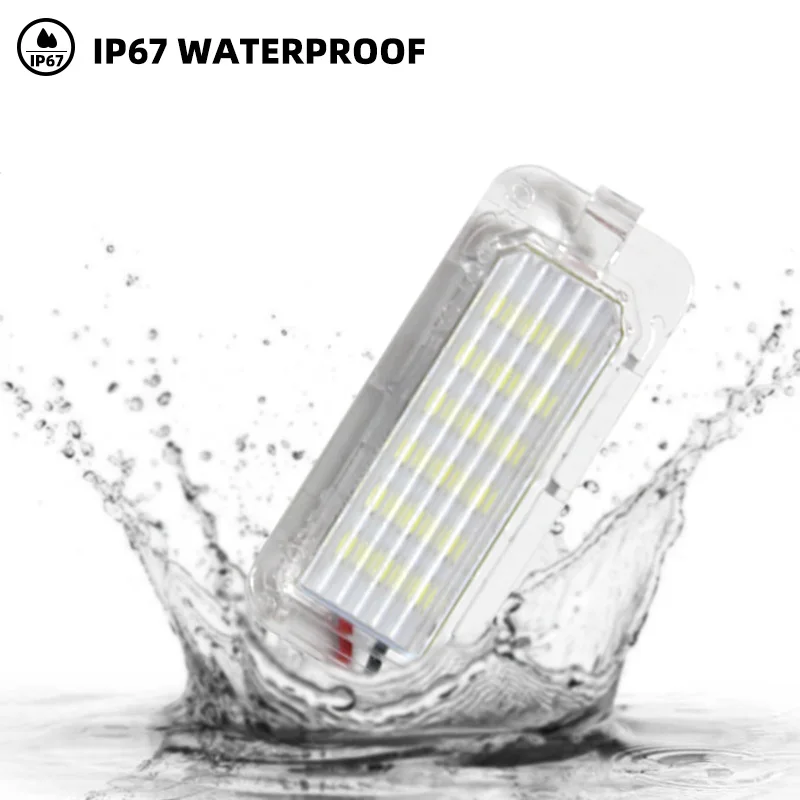 Задний фонарь для номерного знака Ford Focus MK2 MK3 Fiesta Mondeo MK4 C Max MK1 Kuga Galaxy T10 LED