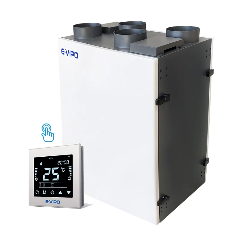 Настенная вентиляция HRV для жилых помещений система восстановления тепла