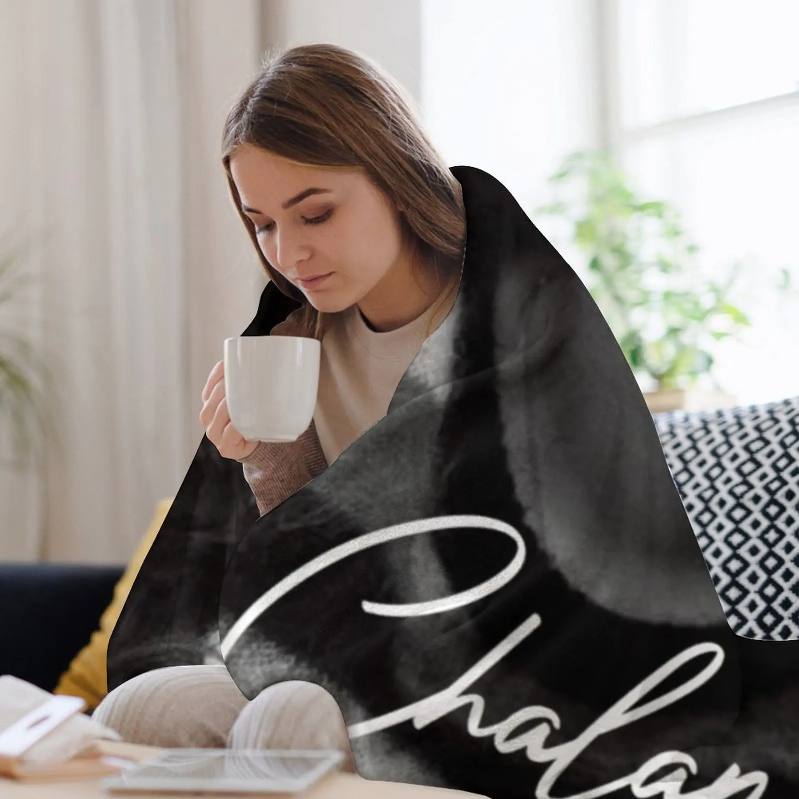Фото Тимот? Дизайнерское одеяло ?e Chalamet Design, легкое и теплое одеяло для использования в помещении и на открытом воздухе №3