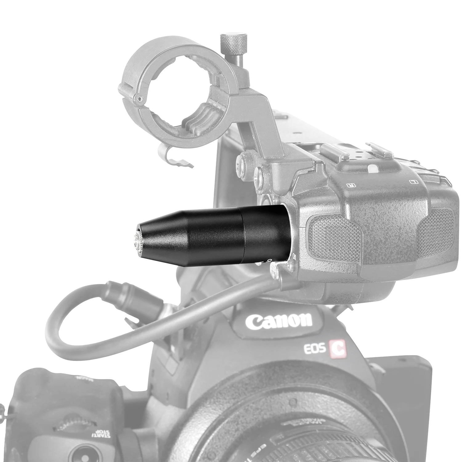 35C-XLR PRO 3.5mm (TRS) Mini-Jack Female Microphone Adapter to 3-pin XLR Male Connector with Integrated Phantom Power Converter