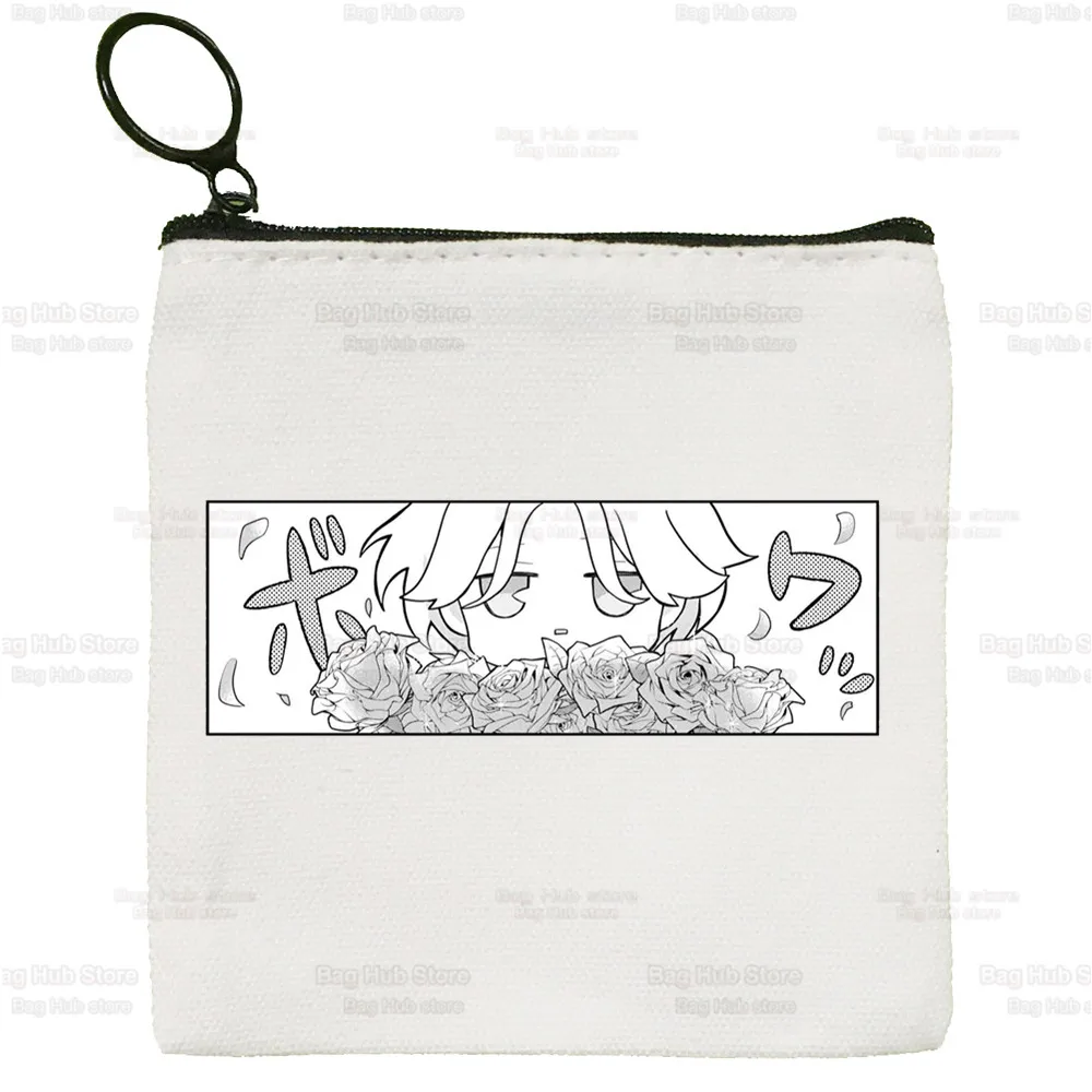 Skate Infinity Anime Coin Purse Vintage SK8 The Infinity Mini Wallet Pouch Keys Card Storage Skateboard Boys Card Bag Zipper