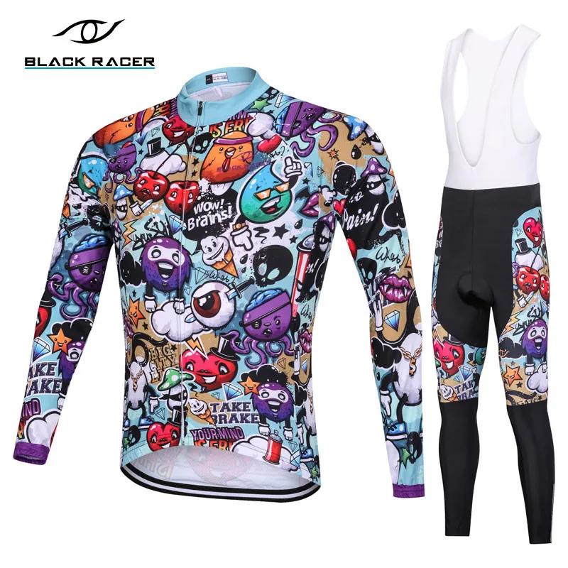 

Long sleeve Pro Cycling Jersey set/ Bike uniform Cycling wear Cycle shirt Ropa ciclismo MTB Cycling Clothing quick-drying
