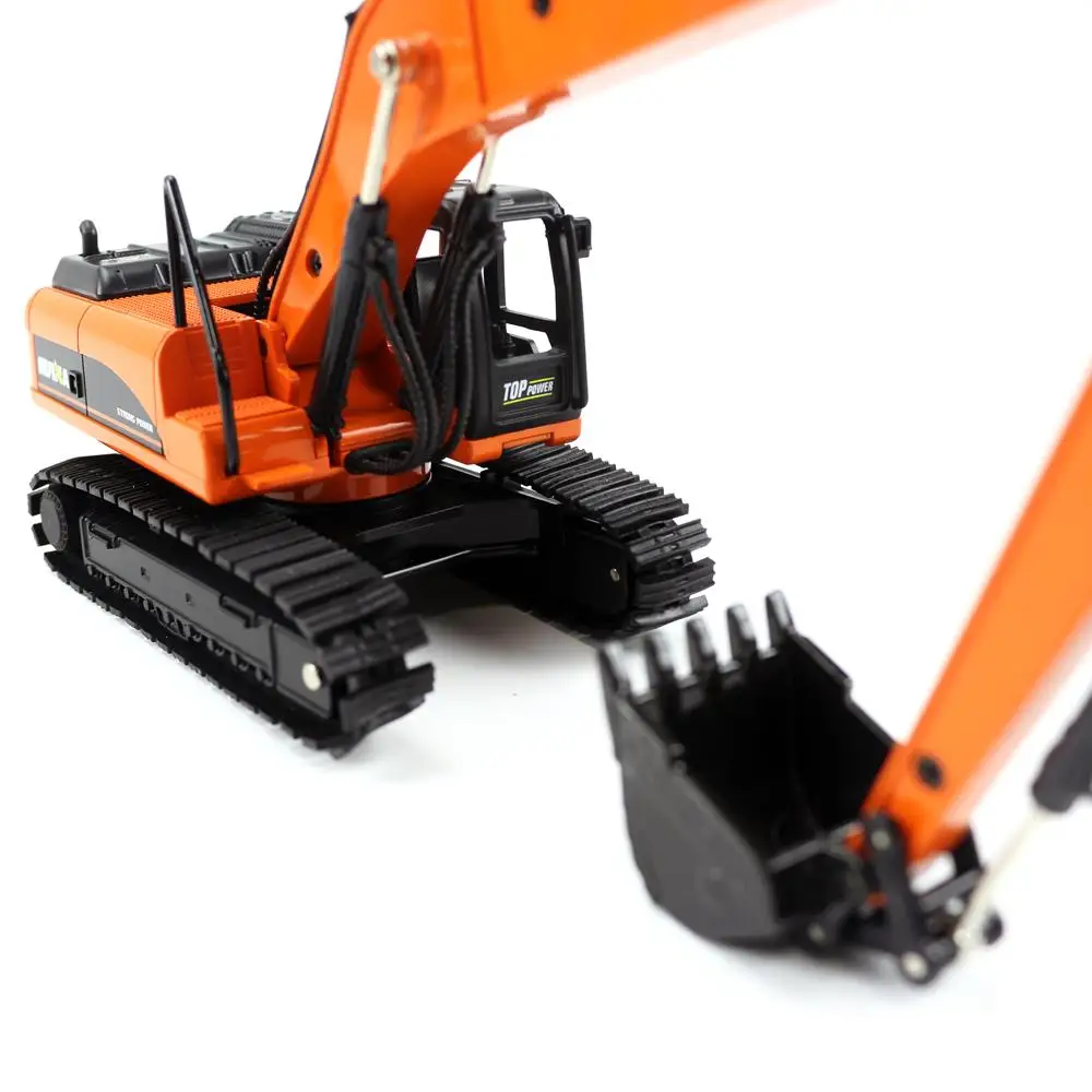 NASITIP 1 Metal HUINA 1522 1:50 Alloy Long  Arm  Excavator Toy Model