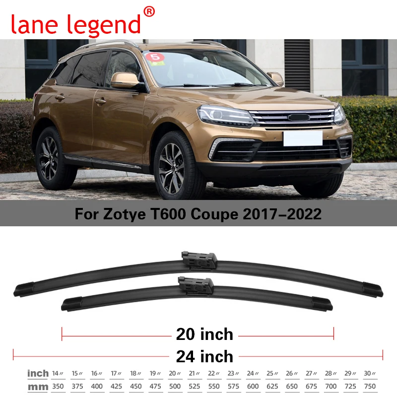 Для Zotye T600 Coupe 2017 2018 2019 2020 2021 2022 автомобильные аксессуары передние и задние