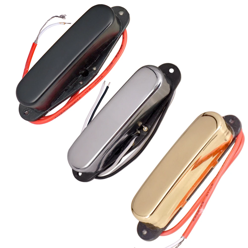

Silver Black Gold Single Coil Guitar Neck Pickup For Tele Electric Guitar Accessories Neck Pickup & 2* Screws & 2* Springs