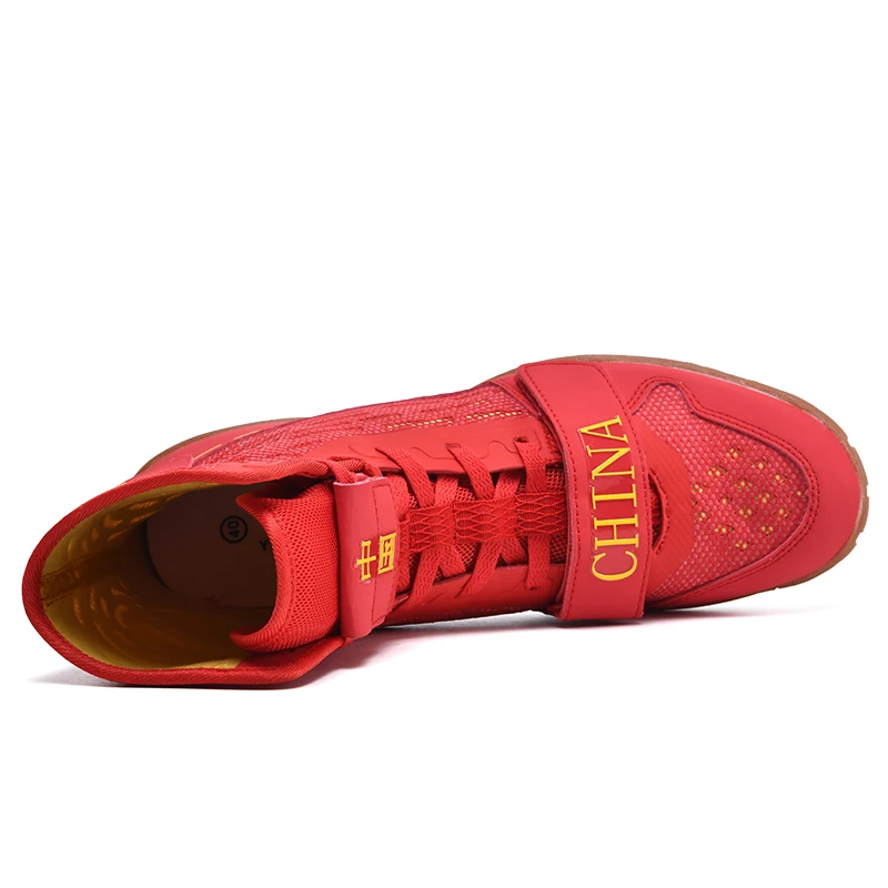 Профессиональные Боксерские Ботинки Высокие Кеды Унисекс Борцовская Обувь