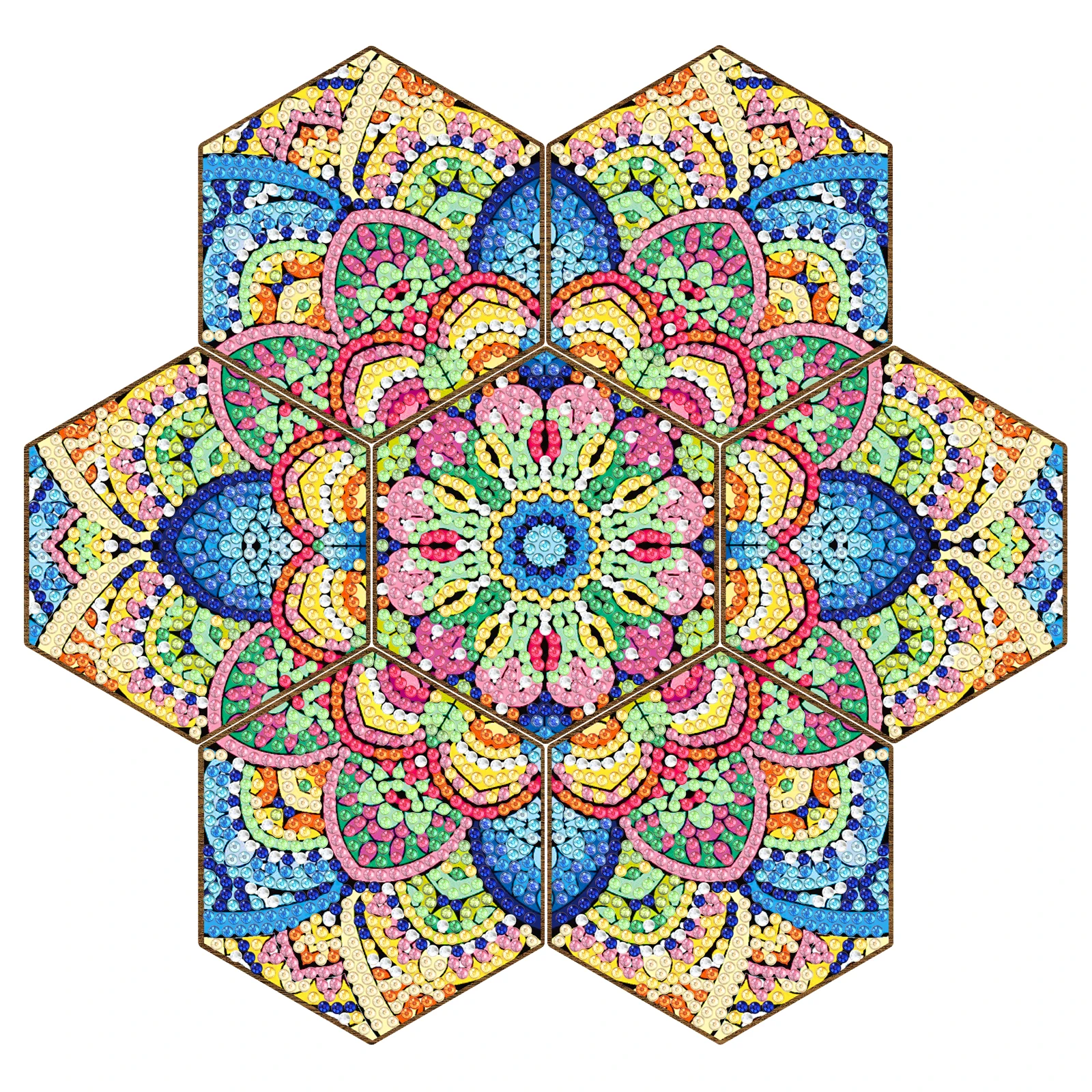 7 шт./набор набор для рисования мандалы