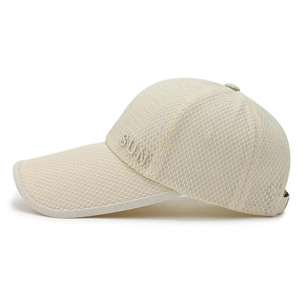 

Headwear Trendy Solid Color Outdoor Hat Breathable Baseball Cap Casual for Girls