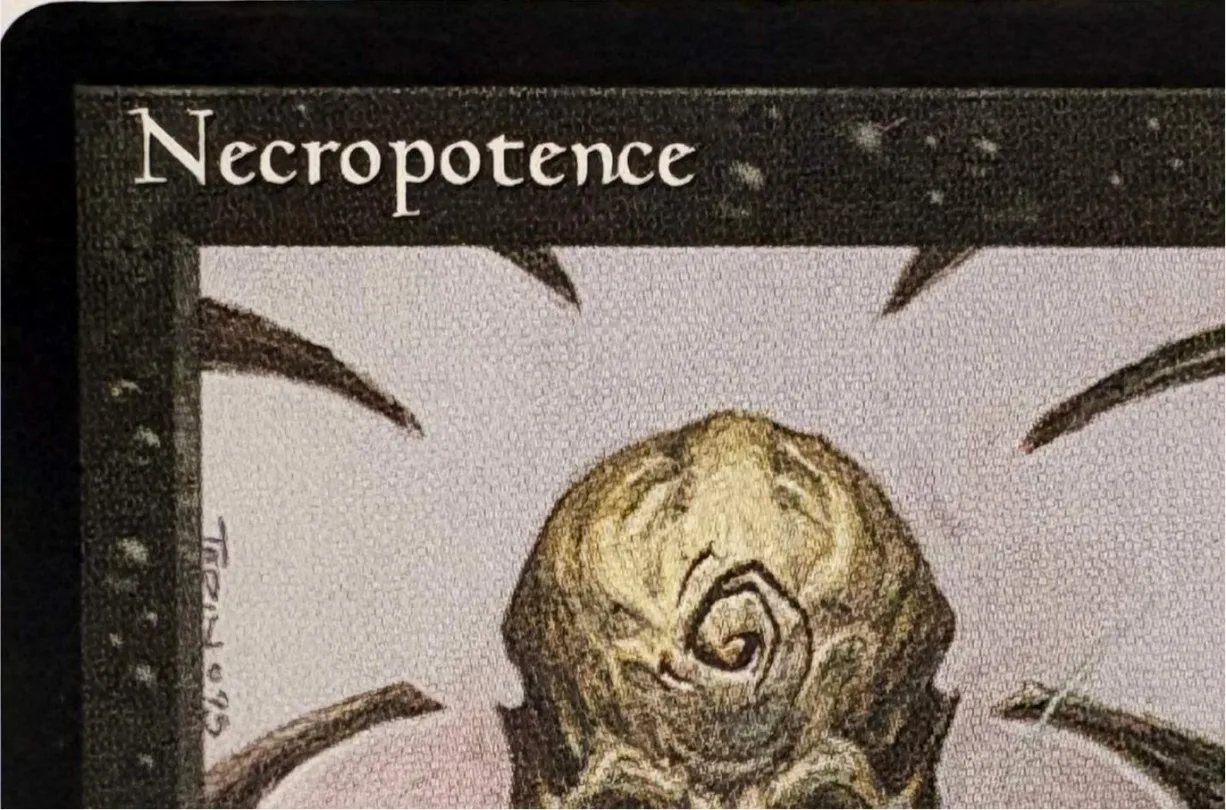 Фото Высококачественные прокси-карты для TCG LK5 Orcish Bowmasters Vampiric Tutor Warren Soultrader Necropotence Dark Ritual (Black-Core) №2