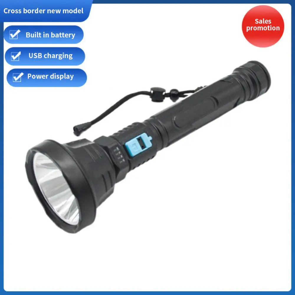 

Портативный фонарик 1500 мА · ч, USB, высокомощный, из алюминиевого сплава